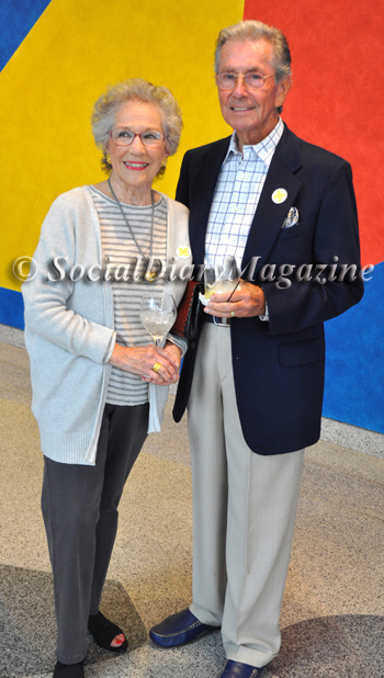 Liz and Chris McCullough at the MCASD exhibit High Fidelity in La Jolla